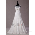 taiwan wedding dress manufacture mermaid lace wedding dress rhinestone appliques spaghetti strap